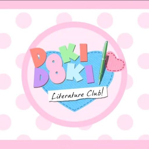 doki doki literature club logo japanese