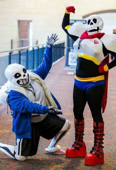 Cross Sans and Xtale!Papyrus Cosplay | TheNobles Amino