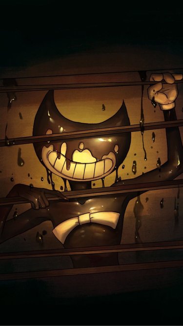 Обои на телефон bendy and the ink machine