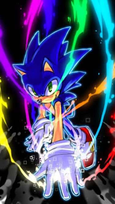 Minha Fan-art Do SSGSS Sonic ou Super Sonic Blue | Galáxia Sonica© Amino